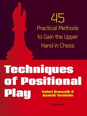 cover image of Techniques of Positional Play